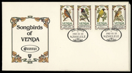 1985, Venda, 103-06 u.a., FDC
