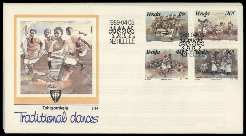 1989, Venda, 187-90 u.a., FDC