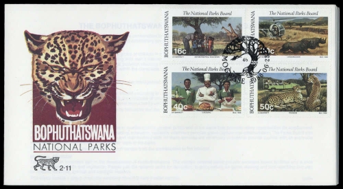 1988, Bophuthatswana, 202-05 u.a., FDC