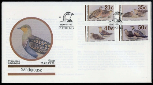 1990, Bophuthatswana, 239-42 u.a., FDC