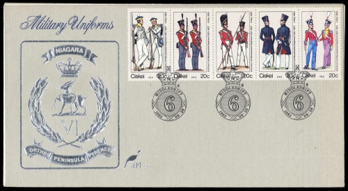 1982, Ciskei, 22-25 u.a., FDC