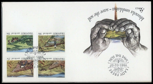 1985, Transkei, 163-66 u.a., FDC