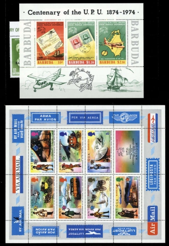 1974, Barbuda, Bl. 6 u.a., **