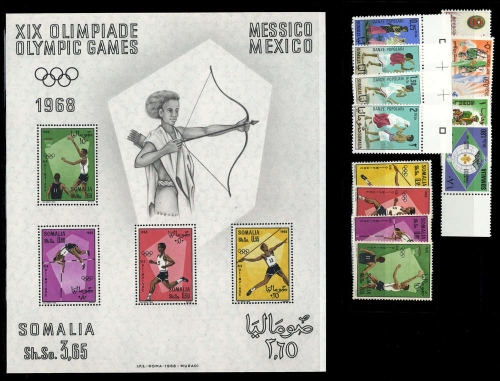 1967, Somalia, 103-06 u.a., **