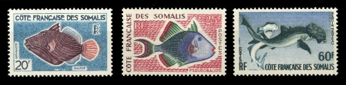 1959, Französisch Somaliküste, 327 u.a., **