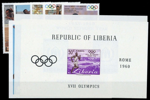 1960, Liberia, Bl. 15 u.a., **