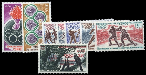 1960, Kongo Brazzaville, 3 u.a., **