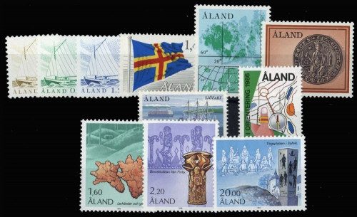 1984, Aland, 1-6 u.a., **