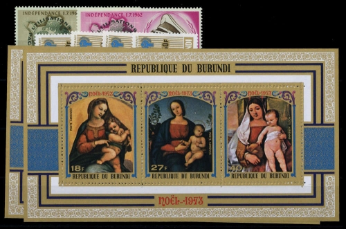 1963, Burundi, 51-52 u.a., **