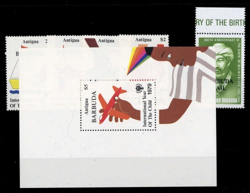 1979, Barbuda, 450-53 u.a., **