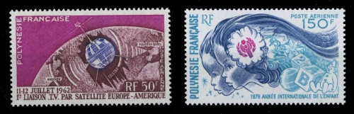 1962, Französisch Polynesien, 23 u.a., **