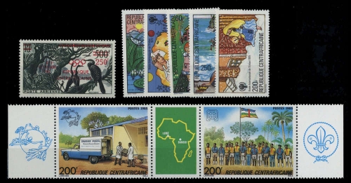 1960, Zentralafrika, 16 u.a., **
