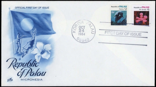 1984, Palau Inseln, 59-60, FDC