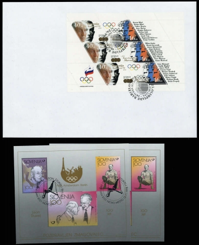 1992, Slowenien, 27-28 u.a., FDC