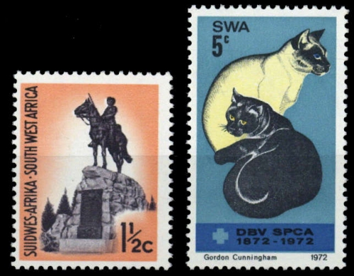 1970, Südwestafrika, 361 u.a., **