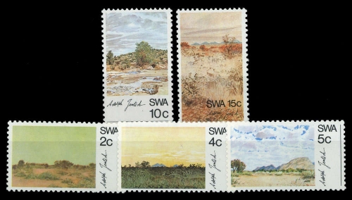1973, Südwestafrika, 368-72, **