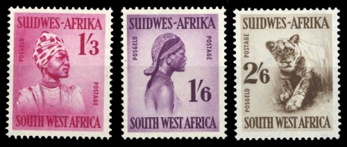 1954, Südwestafrika, 286-88, **