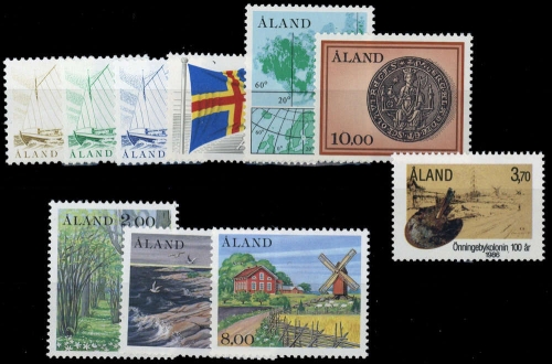 1984, Aland, 1-6 u.a., **
