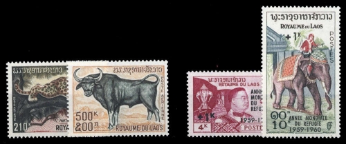 1960, Laos, 103-04 u.a., **