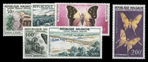 1960, Madagaskar, 455-60, **