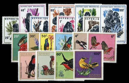 1970, Ruanda, 400-07 u.a., **