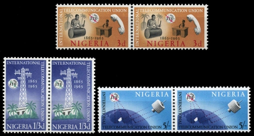 1965, Nigeria, 166-68 (2), **