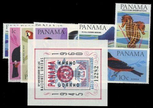 1961, Panama, Bl. 9 I u.a, **