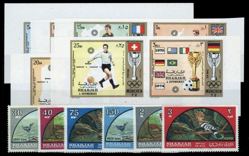 1965, Sharjah, 113-18 u.a., **