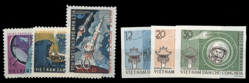 1962, Vietnam Nord und Republik, 217-19 u.a., (*)