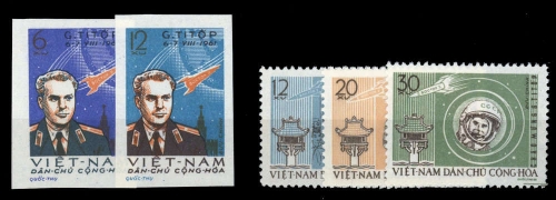 1961, Vietnam Nord und Republik, 181-82 u.a., (*)