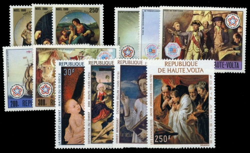 1967, Obervolta, 222-25 u.a., **