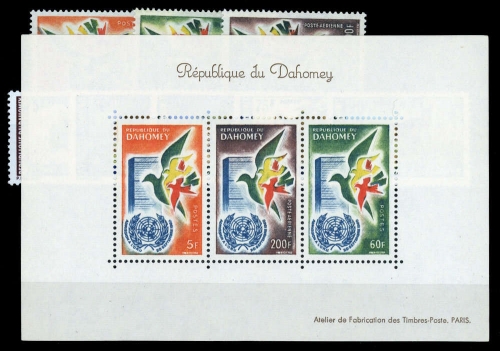1961, Dahomey, 187-89 u.a., **