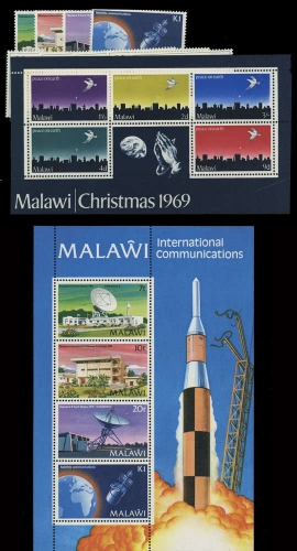 1969, Malawi, Bl. 16 u.a., **