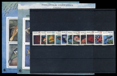 1983, Palau Inseln, 9-19 u.a., **