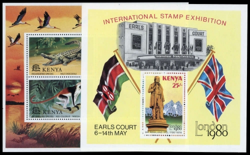 1977, Kenia, Bl. 10 u.a., **