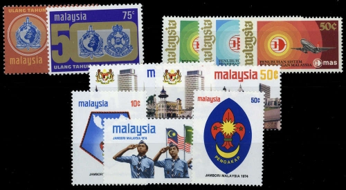 1973, Malaysia, 107-08 u.a., **