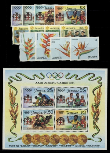 1984, Jamaica, 585-88 u.a., **