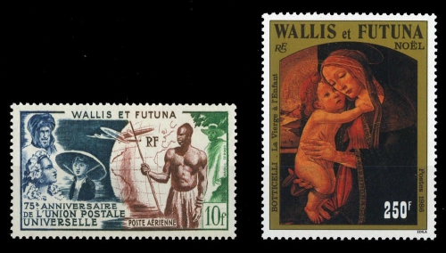 1949, Wallis und Futuna, 176 u.a., **
