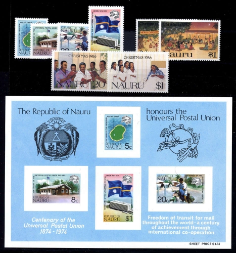 1974, Nauru, 111-14 u.a., **