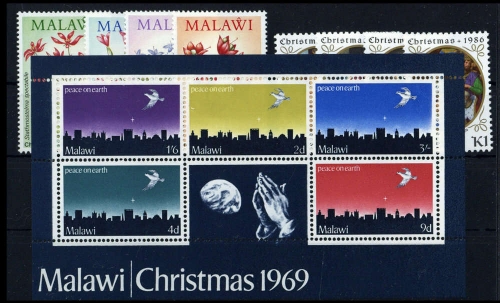 1969, Malawi, Bl. 16 u.a., **
