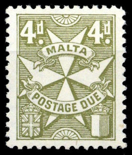 1925, Malta, P 17, **