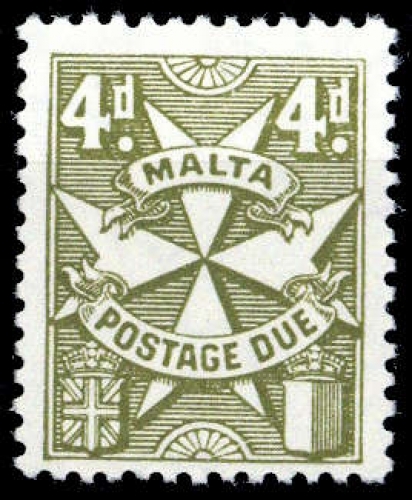 1925, Malta, P 17, **