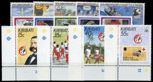 1983, Kiribati, 430-34 u.a., **