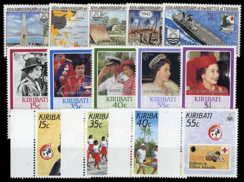 1983, Kiribati, 430-34 u.a., **