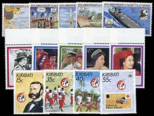 1983, Kiribati, 430-34 u.a., **