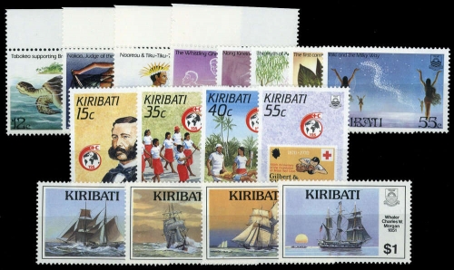 1984, Kiribati, 447-50 u.a., **