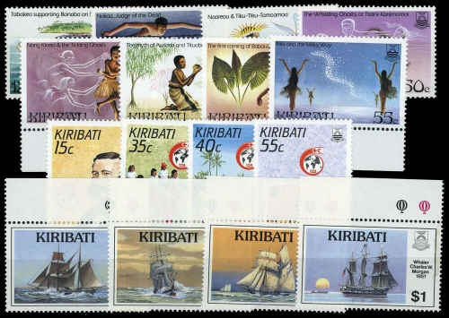1984, Kiribati, 447-50 u.a., **