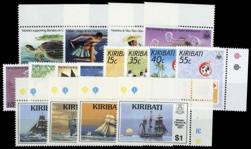 1984, Kiribati, 447-50 u.a., **
