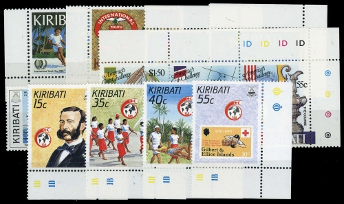 1985, Kiribati, 459-62 u.a., **