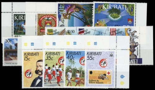 1985, Kiribati, 459-62 u.a., **